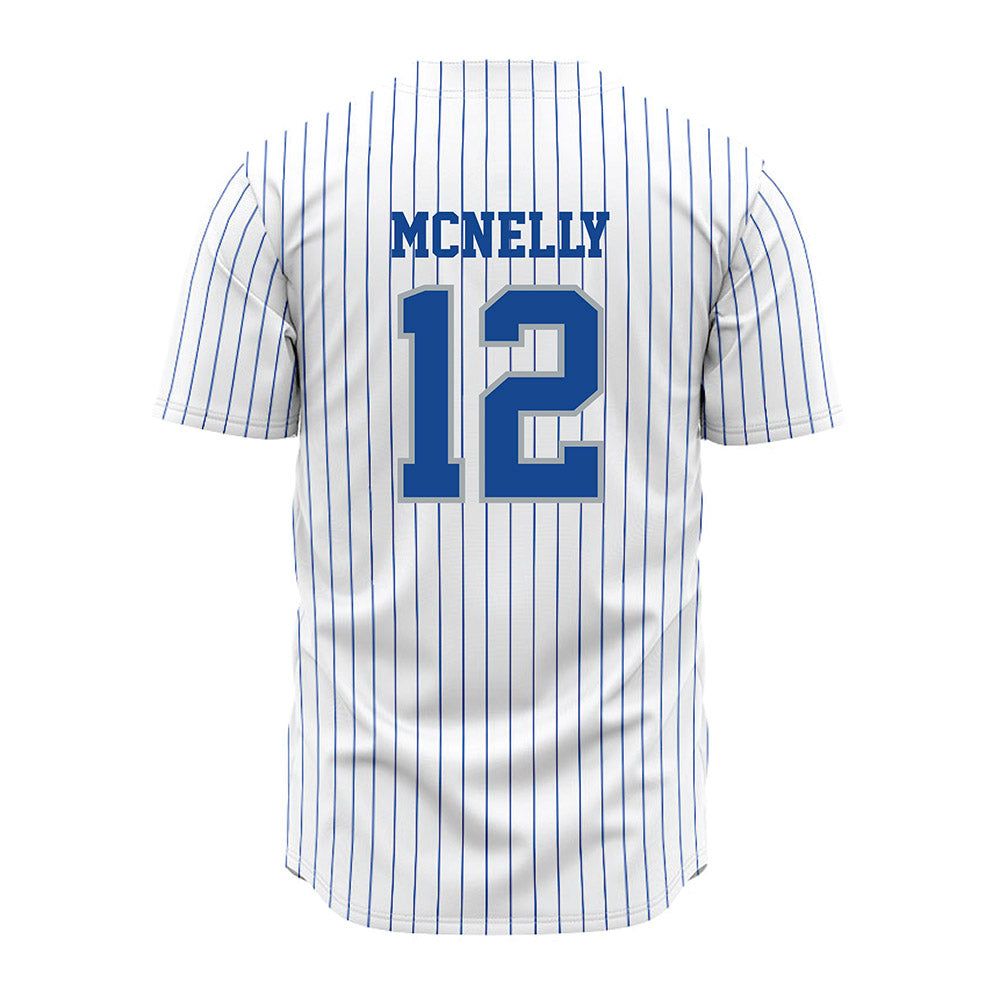 Seton Hall - NCAA Baseball : Mark McNelly - White Jersey-1