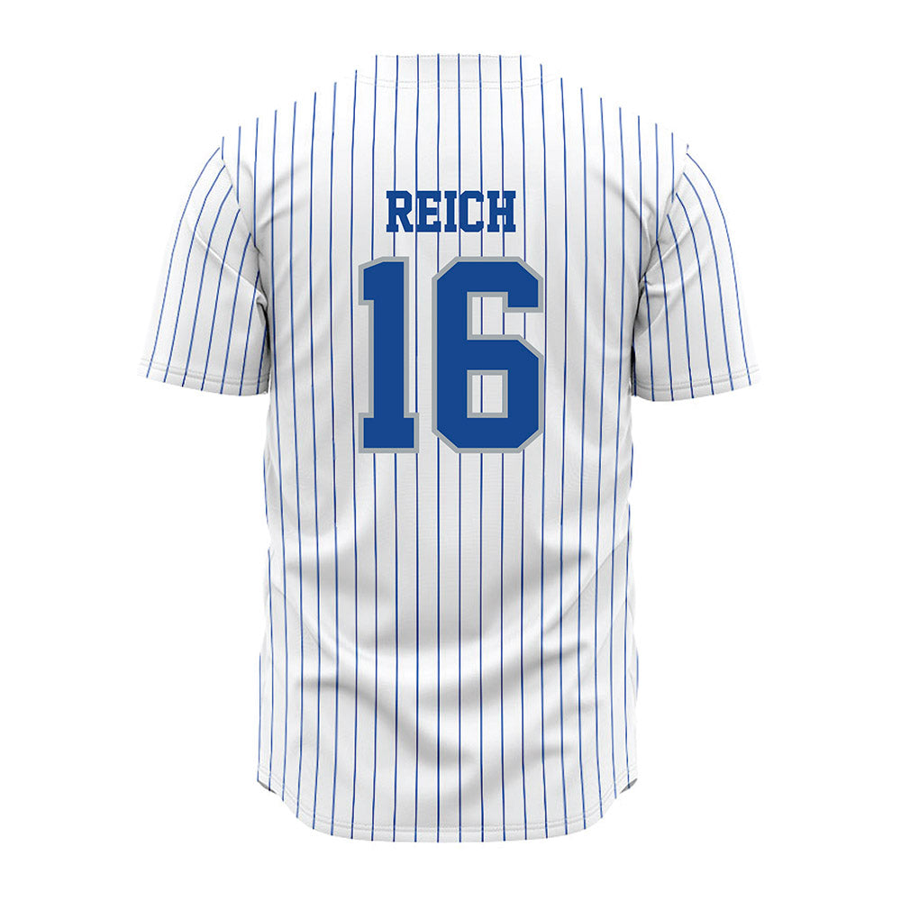 Seton Hall - NCAA Baseball : Ryan Reich - White Jersey-1