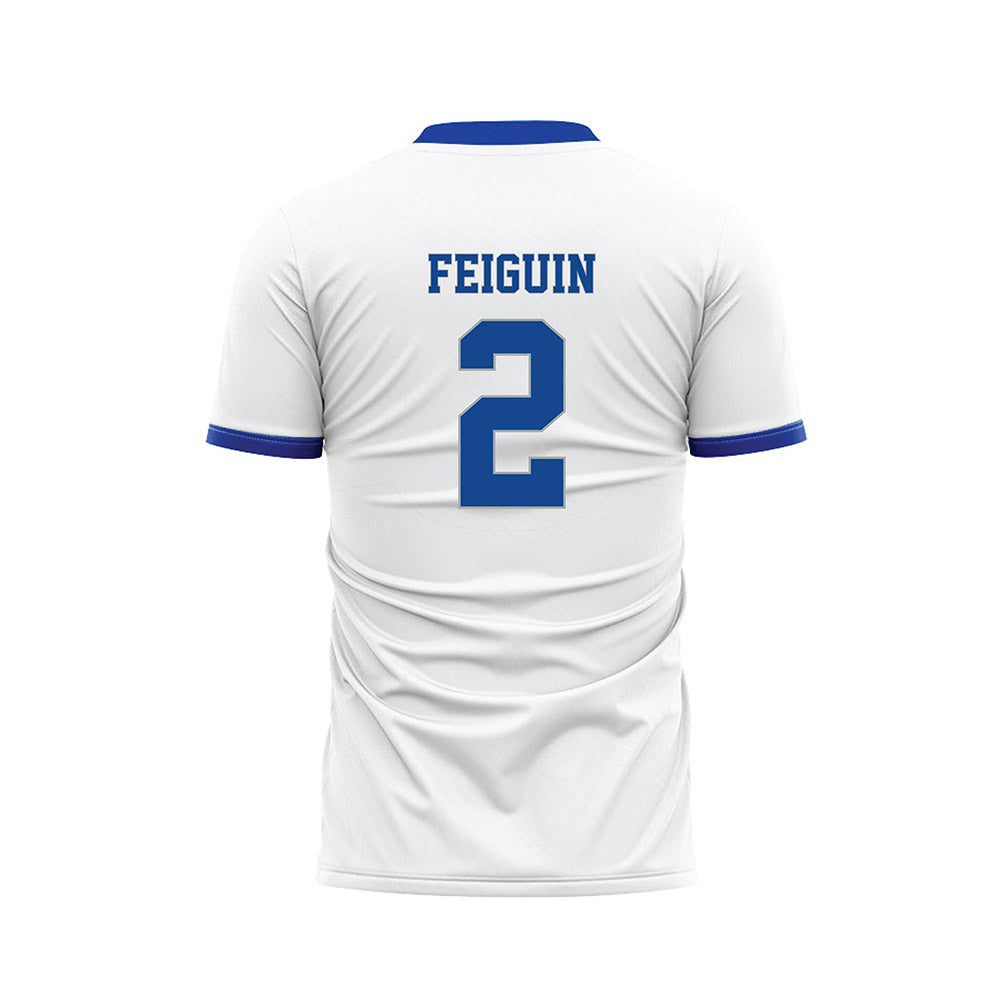 Seton Hall - NCAA Men's Soccer : Nicolas Feiguin - White Soccer Jersey-1
