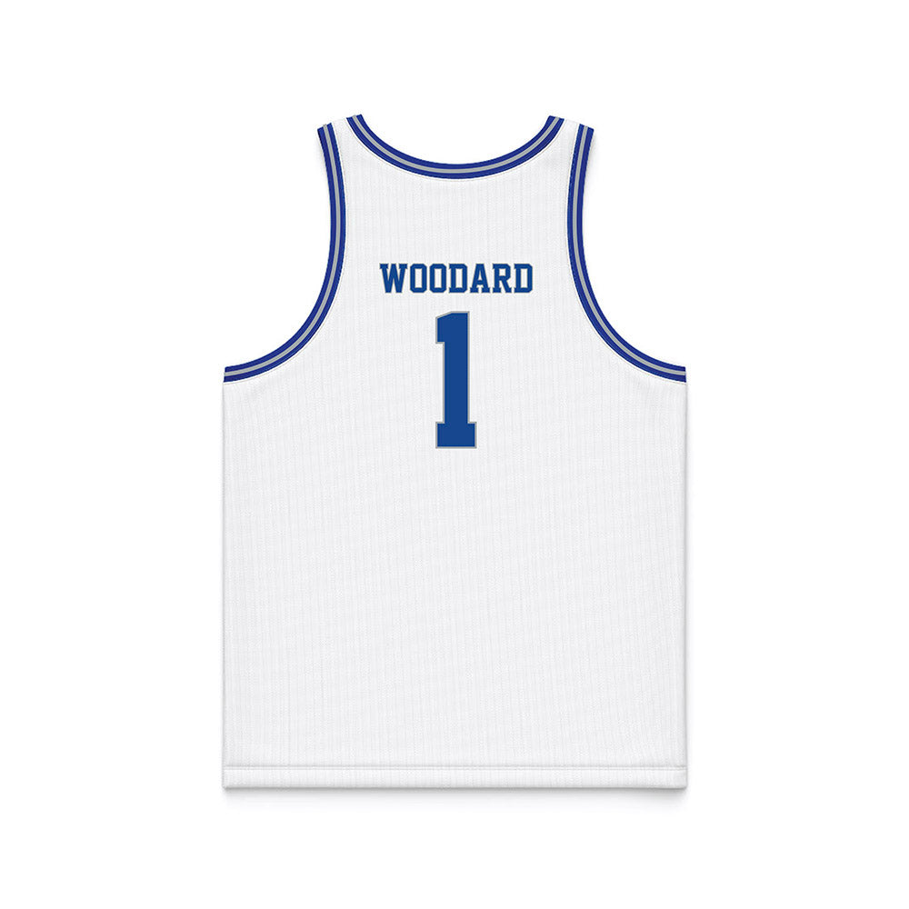 Seton Hall - NCAA Women's Basketball : Arianna Woodard - White Basketball Jersey-1