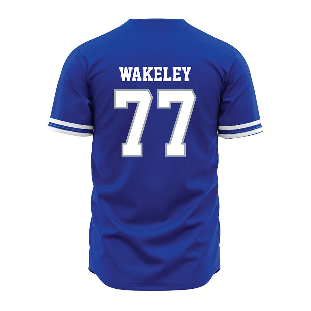 Seton Hall - NCAA Softball : Samantha Wakeley - Blue Jersey-1