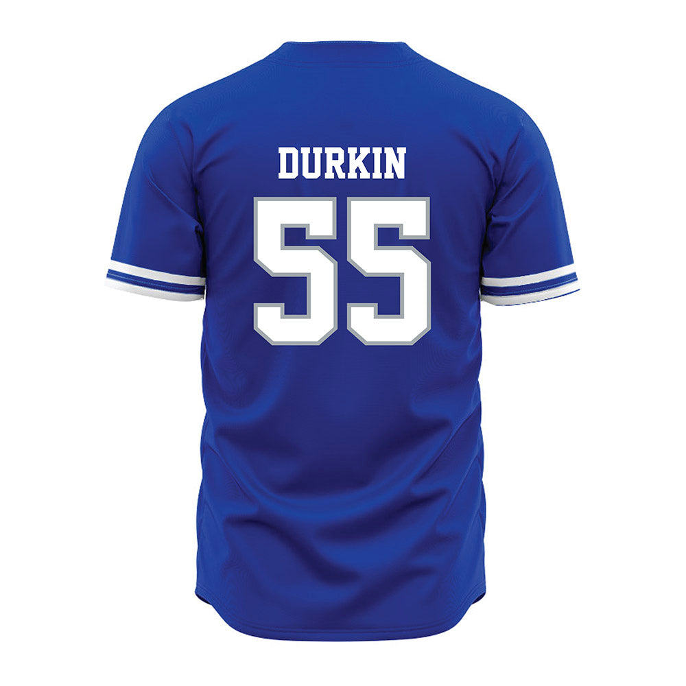 Seton Hall - NCAA Softball : Kaleigh Durkin - Blue Jersey-1