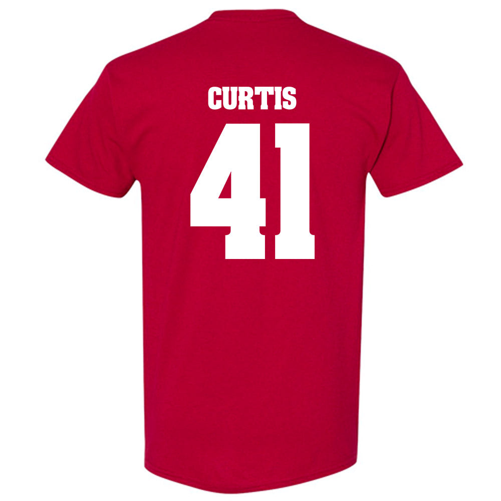 Wisconsin - NCAA Football : Tackett Curtis - Classic Shersey T-Shirt-1