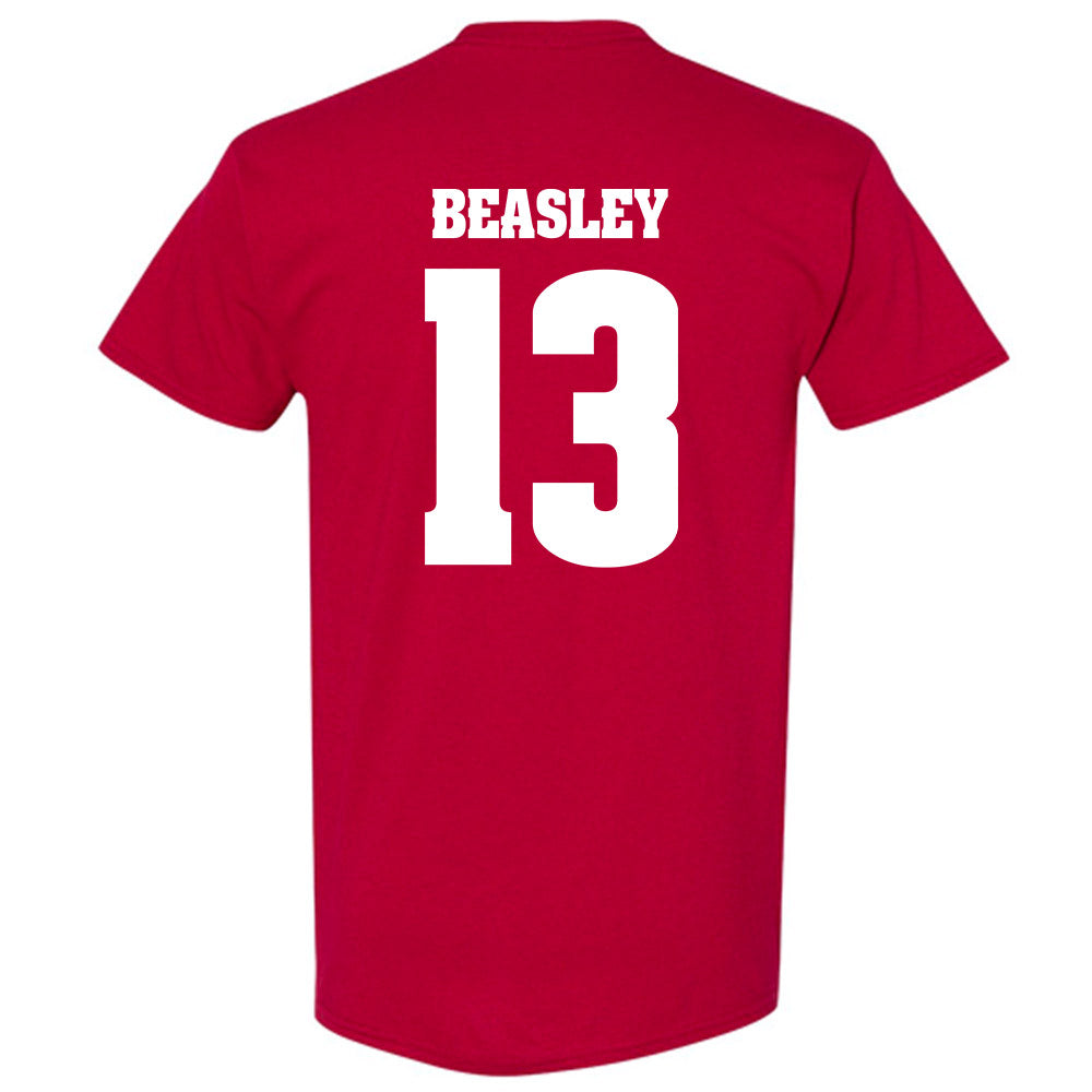 Wisconsin - NCAA Women's Soccer : Sascha Beasley - Classic Shersey T-Shirt-1