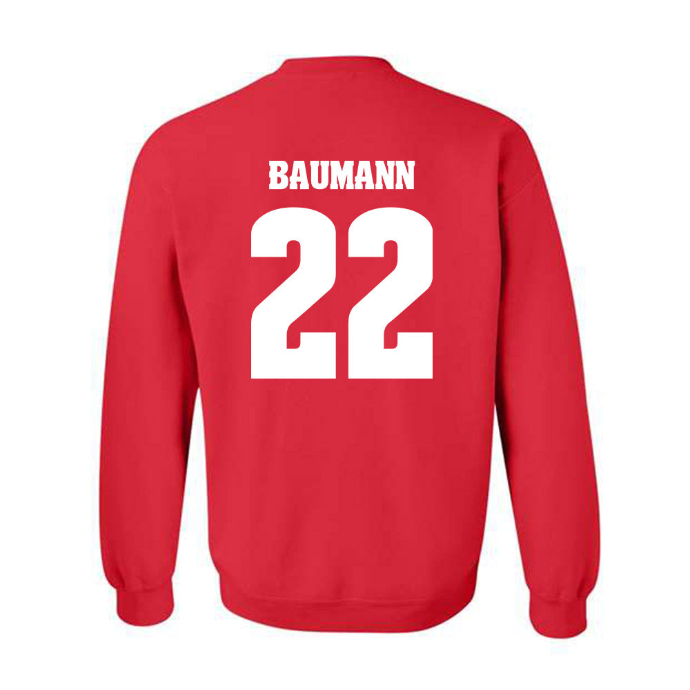 Wisconsin - NCAA Women's Soccer : Jenna Baumann - Classic Shersey Crewneck Sweatshirt-1