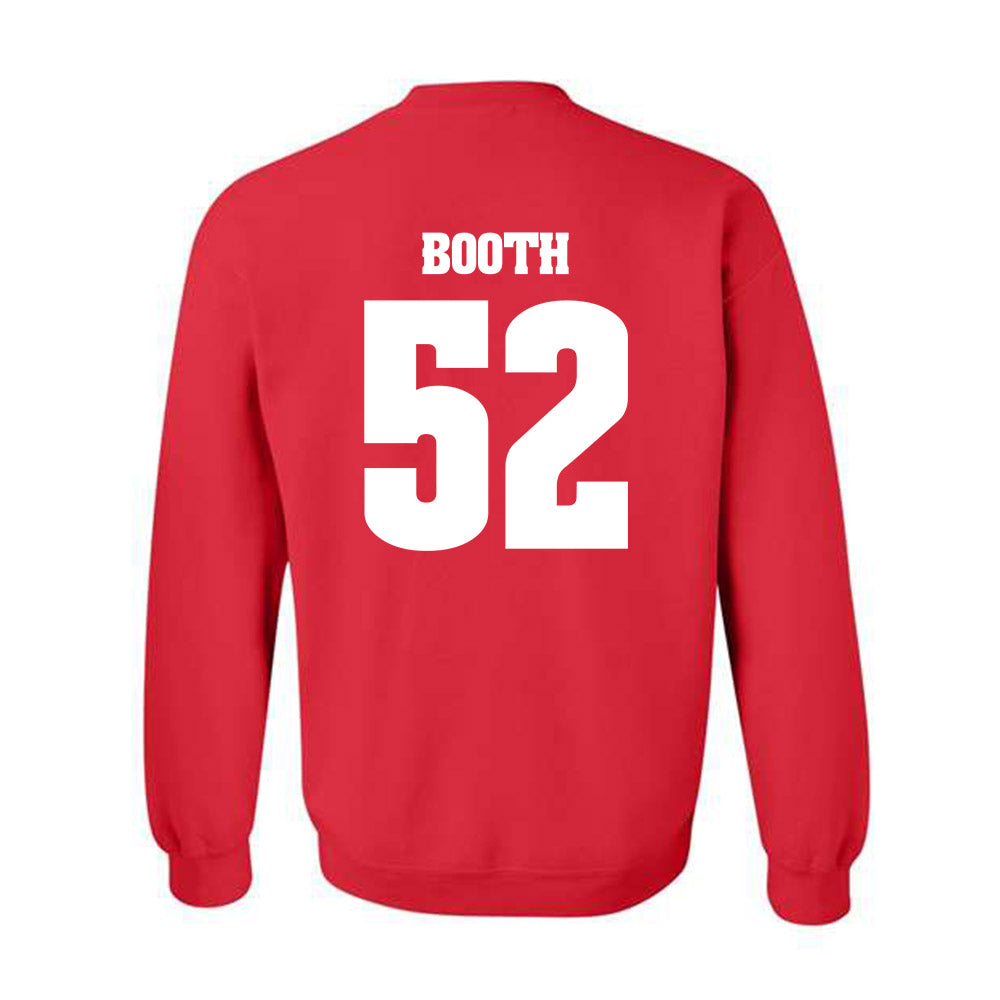 Wisconsin - NCAA Women's Volleyball : Carter Booth - Classic Shersey Crewneck Sweatshirt-1