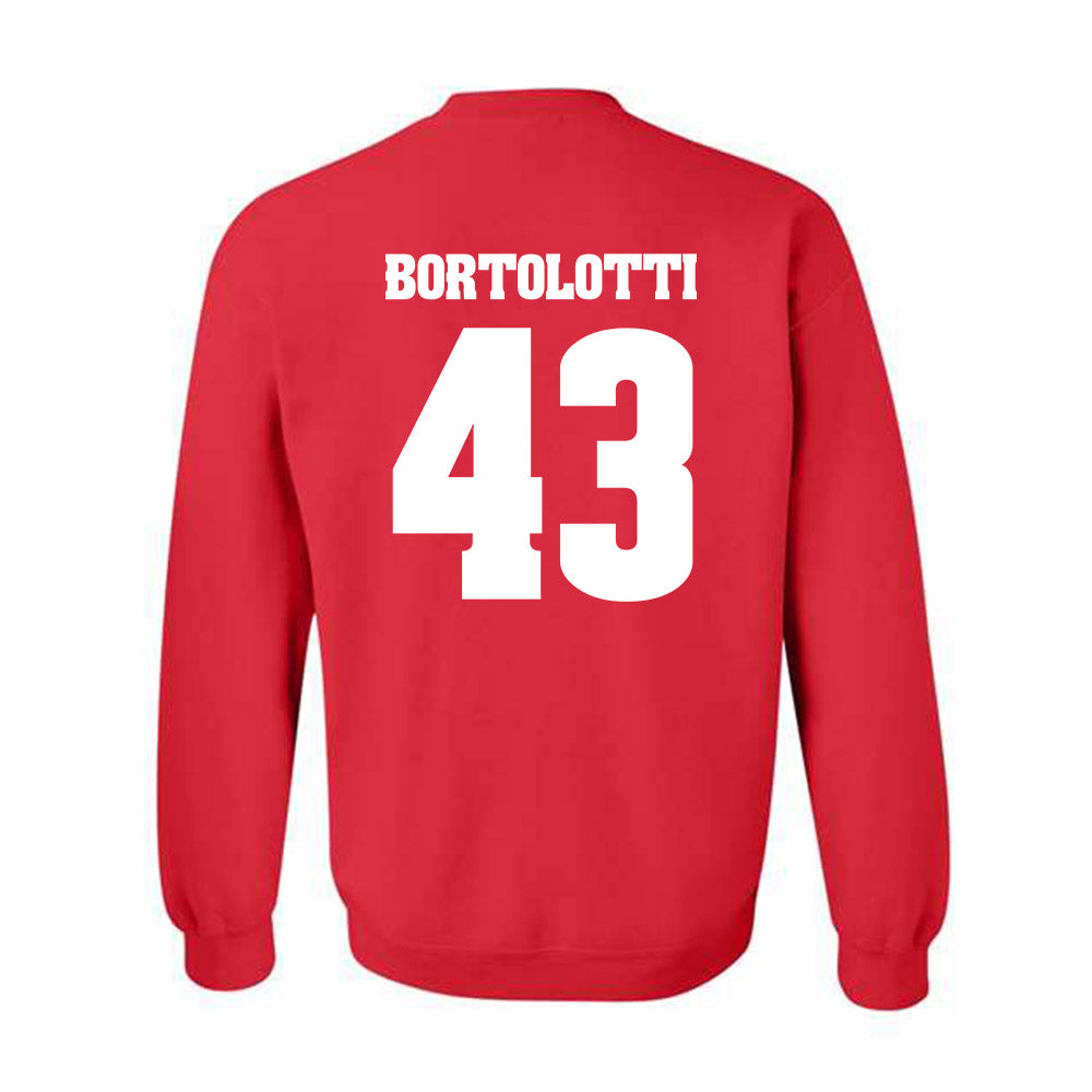 Wisconsin - NCAA Football : Grover Bortolotti - Classic Shersey Crewneck Sweatshirt-1