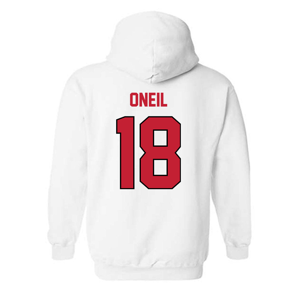 Wisconsin - NCAA Football : Danny ONeil - Classic Shersey Hooded Sweatshirt-1