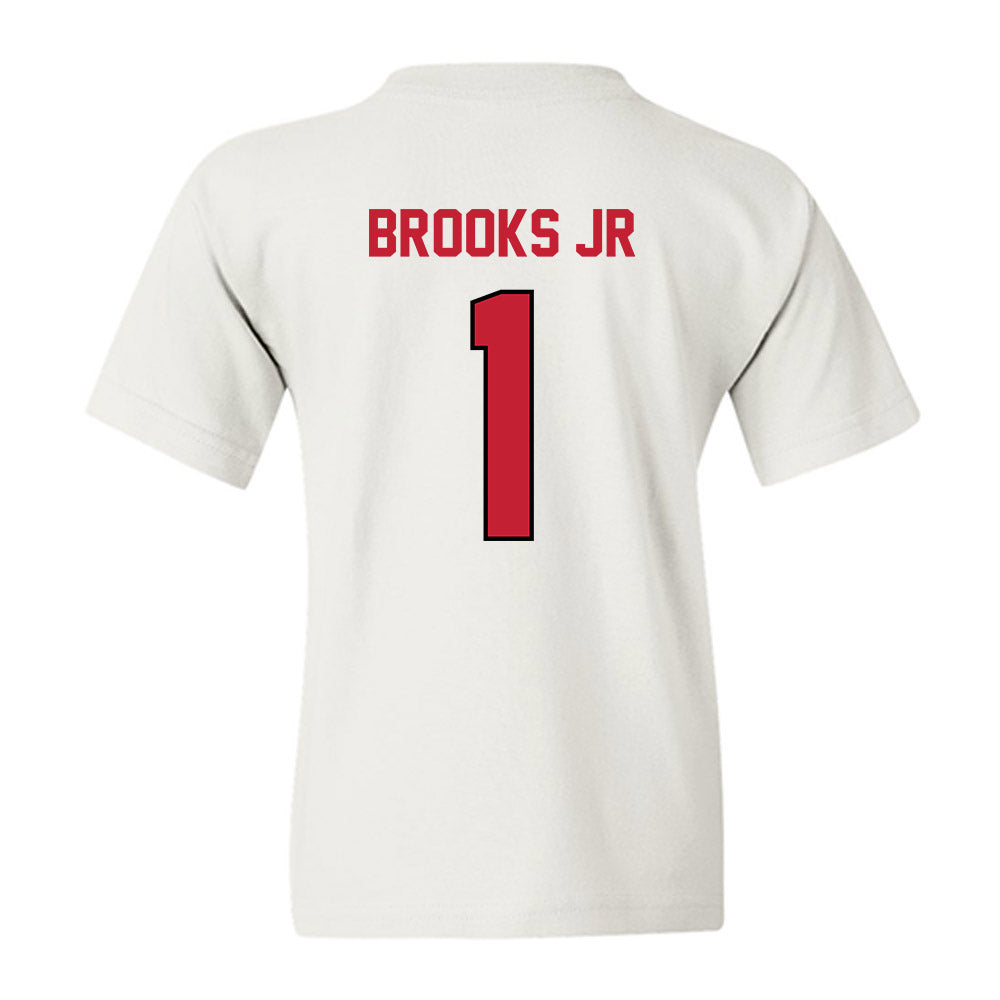 Wisconsin - NCAA Football : Chris Brooks Jr - Classic Shersey Youth T-Shirt-1
