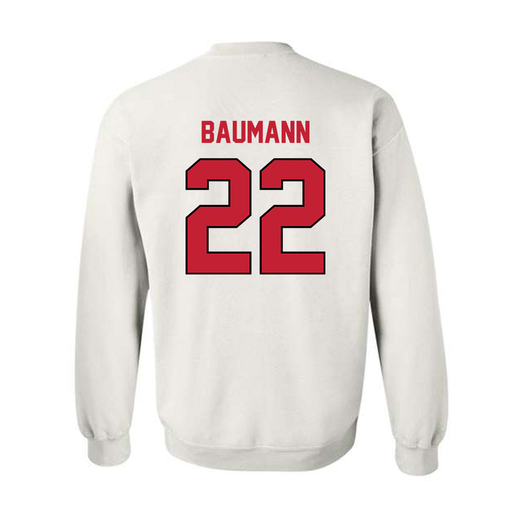 Wisconsin - NCAA Women's Soccer : Jenna Baumann - Classic Shersey Crewneck Sweatshirt-1