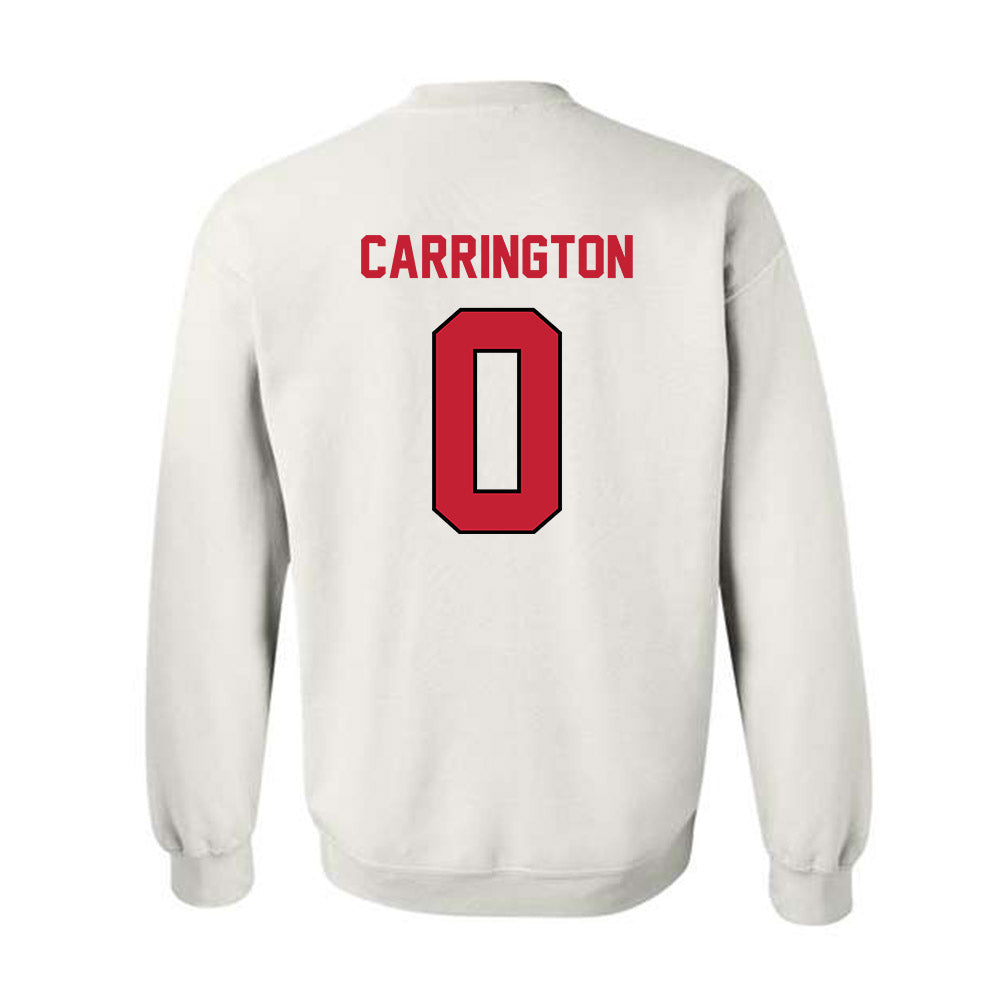 Wisconsin - NCAA Men's Basketball : Braeden Carrington - Classic Shersey Crewneck Sweatshirt-1