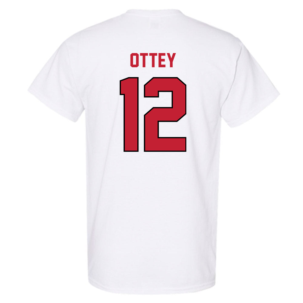 Wisconsin - NCAA Women's Soccer : Ella Ottey - Classic Shersey T-Shirt-1