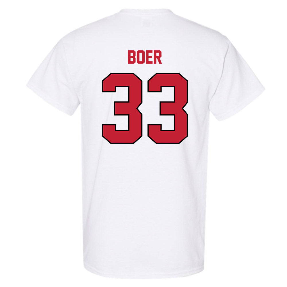 Wisconsin - NCAA Women's Soccer : Adee Boer - Classic Shersey T-Shirt-1