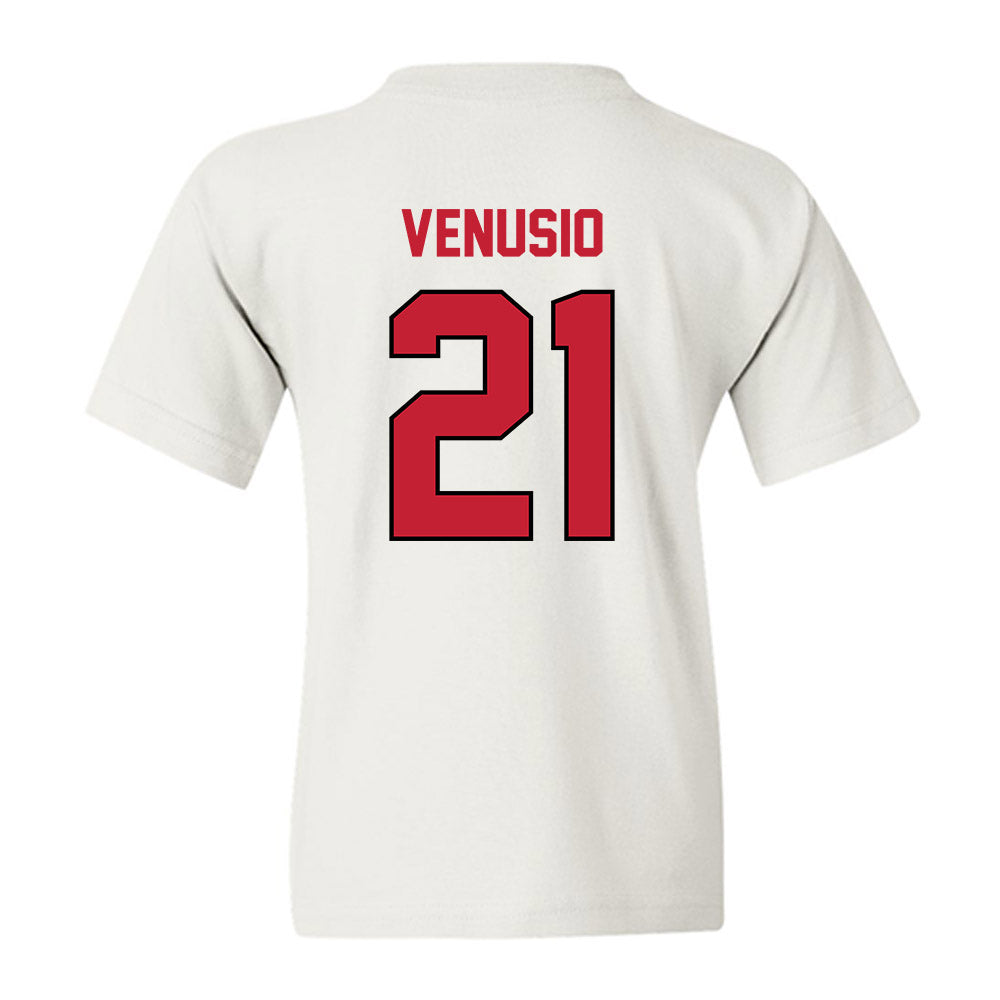 Wisconsin - NCAA Women's Ice Hockey : Emma Venusio - Classic Shersey Youth T-Shirt-1