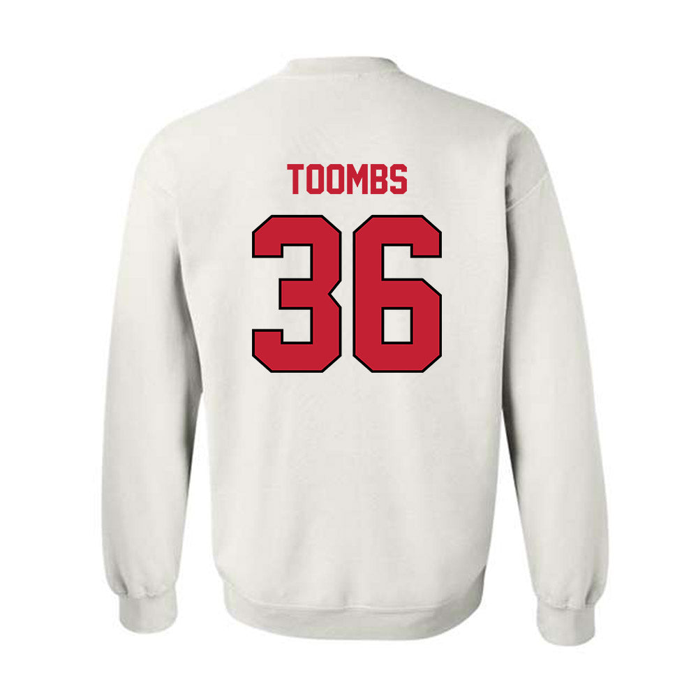 Wisconsin - NCAA Football : Angel Toombs - Classic Shersey Crewneck Sweatshirt-1