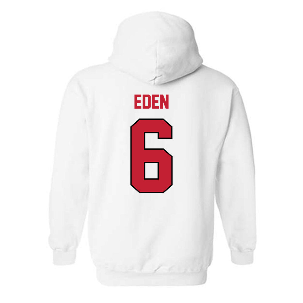 Wisconsin - NCAA Women's Ice Hockey : Lacey Eden - Classic Shersey Hooded Sweatshirt-1