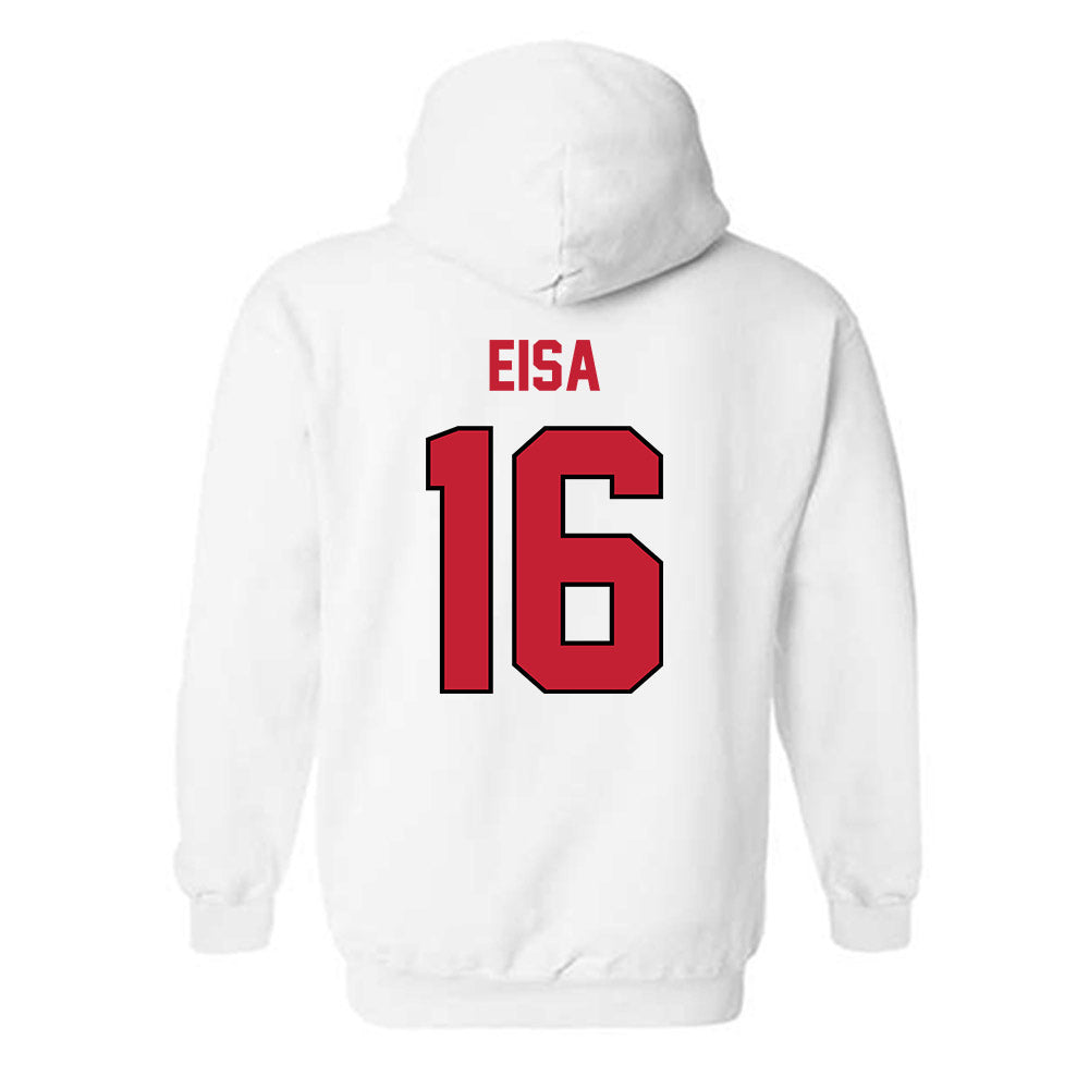 Wisconsin - NCAA Men's Soccer : Roman Eisa - Classic Shersey Hooded Sweatshirt-1
