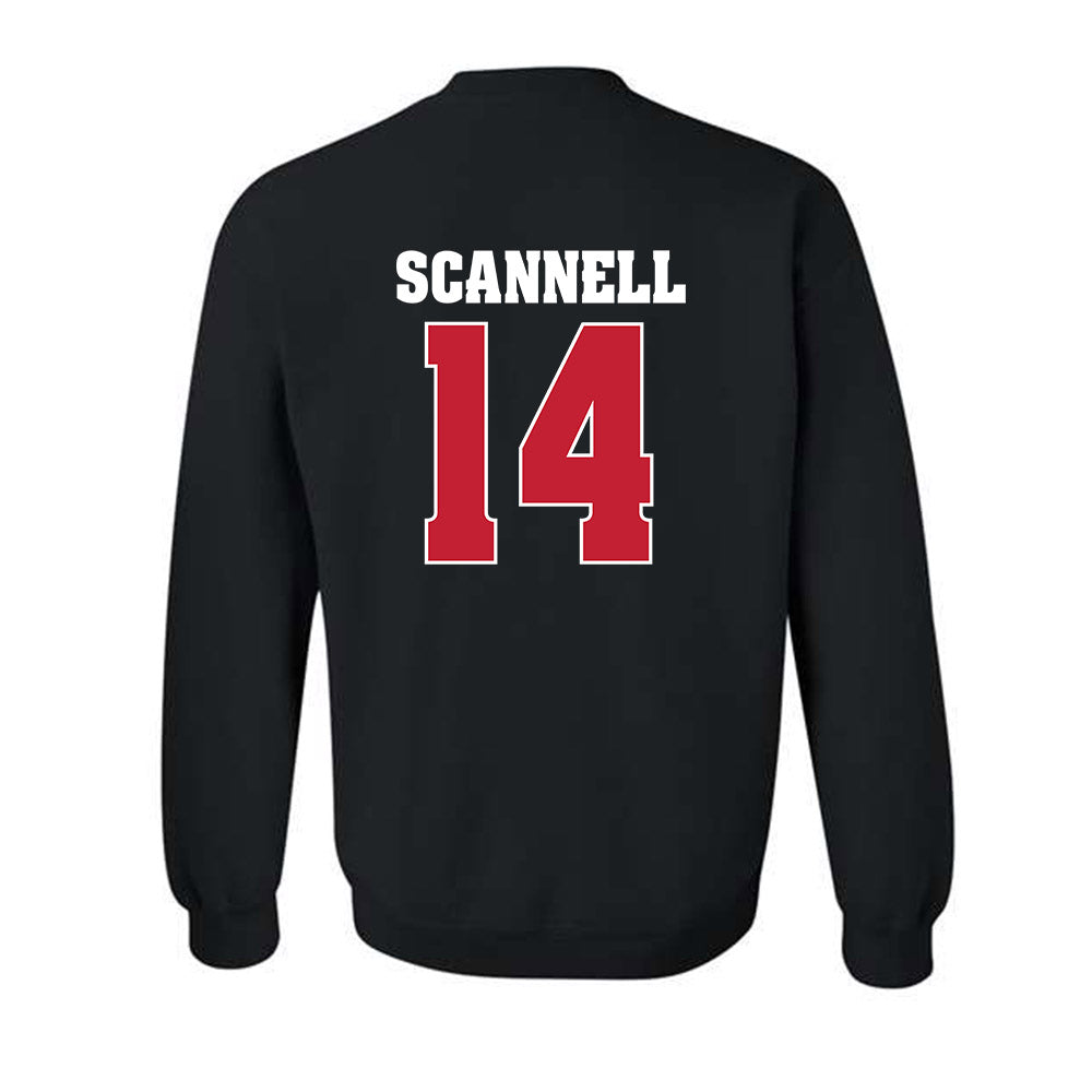 Wisconsin - NCAA Women's Ice Hockey : Maggie Scannell - Classic Shersey Crewneck Sweatshirt-1