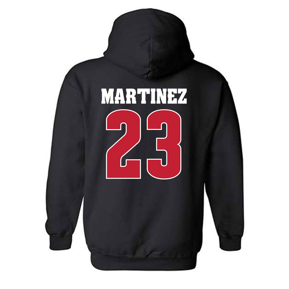 Wisconsin - NCAA Women's Soccer : Ashley Martinez - Classic Shersey Hooded Sweatshirt-1