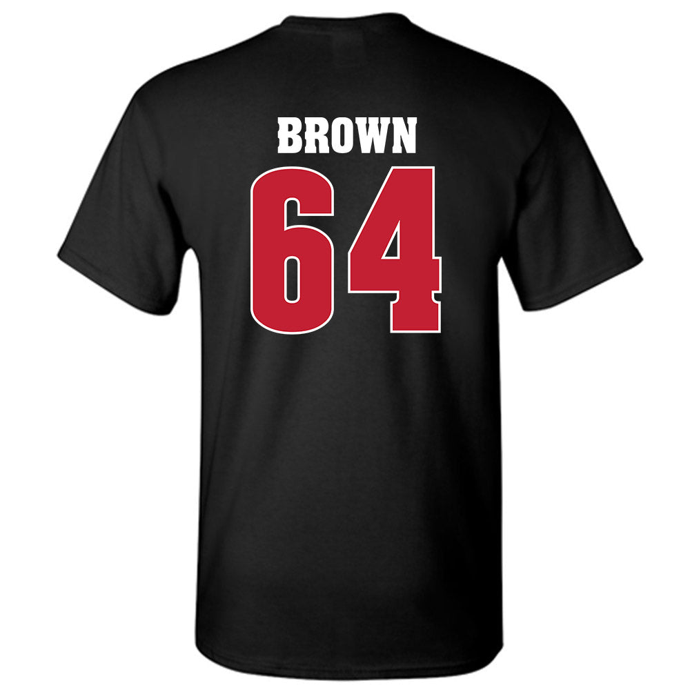 Wisconsin - NCAA Football : Evan Brown - Classic Shersey T-Shirt-1