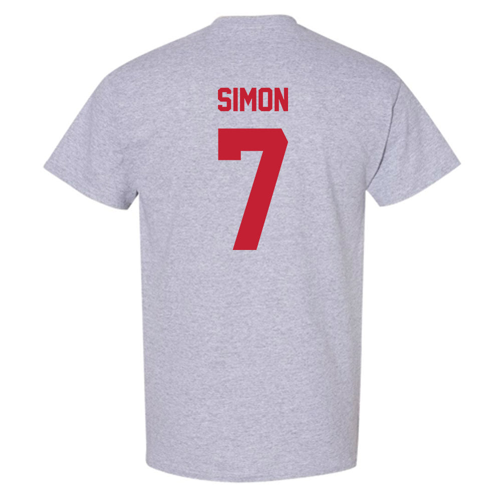 Wisconsin - NCAA Women's Volleyball : Kristen Simon - Classic Shersey T-Shirt-1