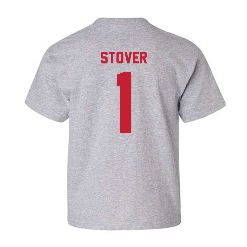 Wisconsin - NCAA Women's Soccer : Drew Stover - Classic Shersey Youth T-Shirt-1