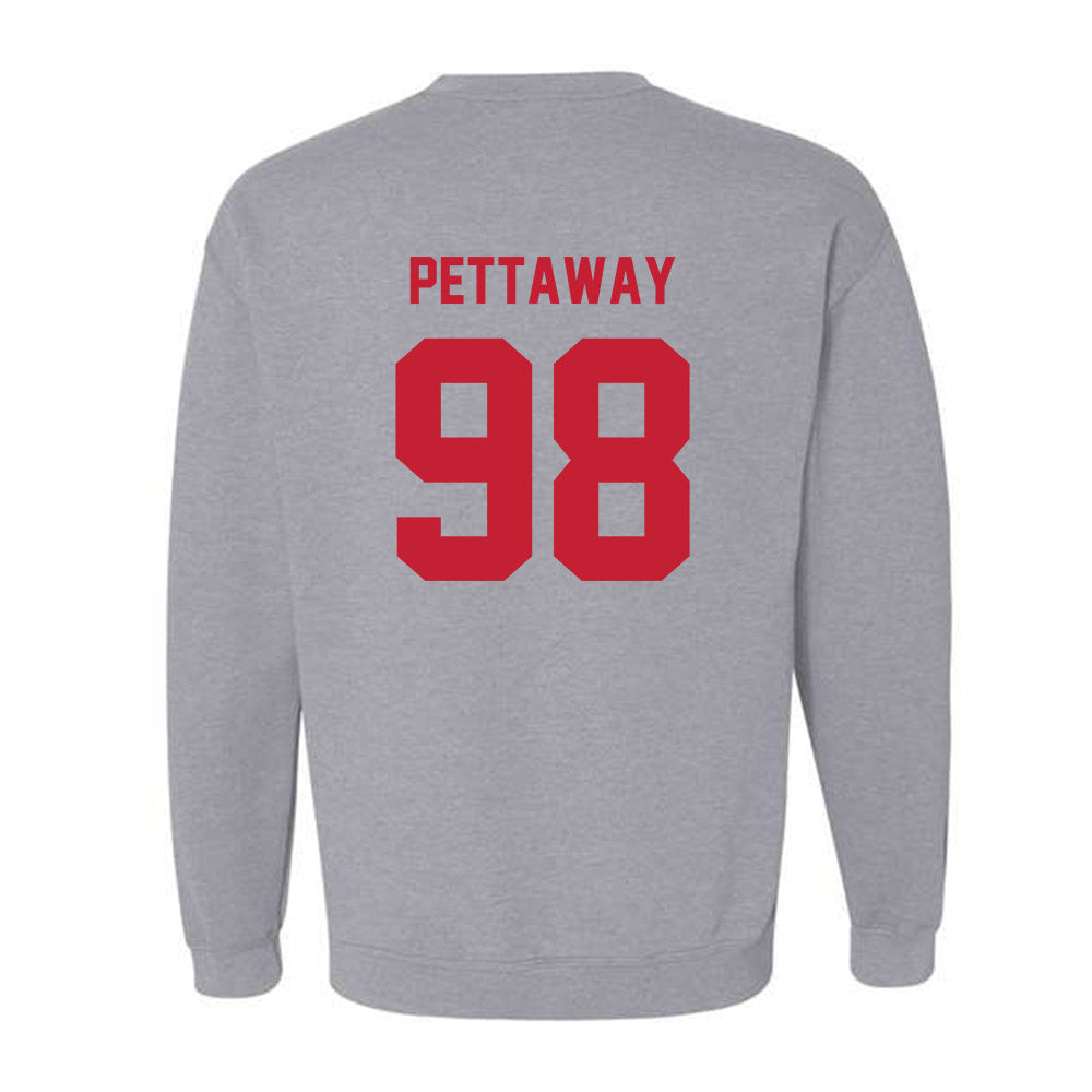 Wisconsin - NCAA Football : Torin Pettaway - Classic Shersey Crewneck Sweatshirt-1