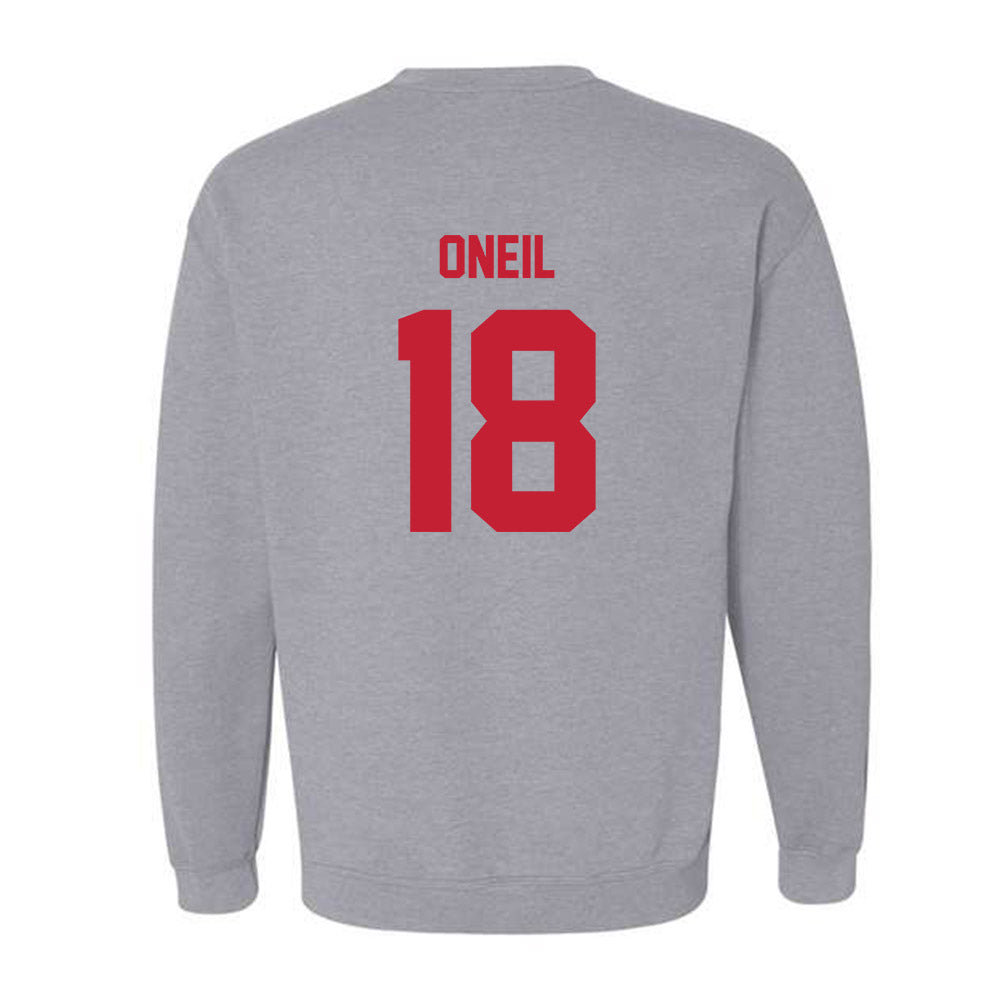 Wisconsin - NCAA Football : Danny ONeil - Classic Shersey Crewneck Sweatshirt-1