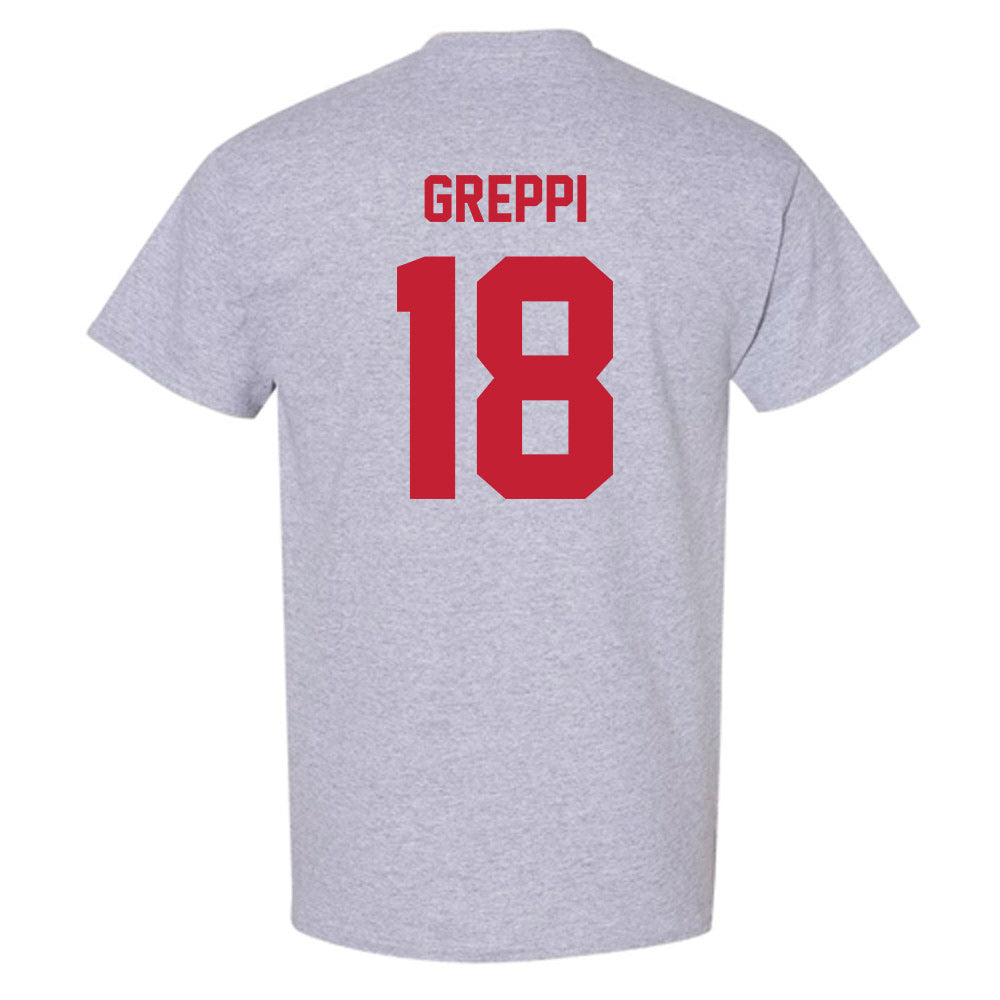 Wisconsin - NCAA Men's Basketball : Riccardo Greppi - Classic Shersey T-Shirt-1