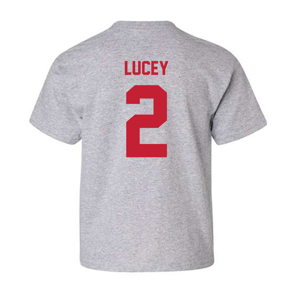 Wisconsin - NCAA Softball : Danielle Lucey - Classic Shersey Youth T-Shirt-1