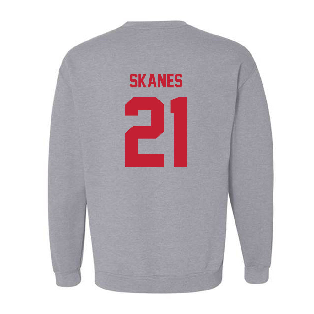 Wisconsin - NCAA Football : Cairo Skanes - Classic Shersey Crewneck Sweatshirt-1