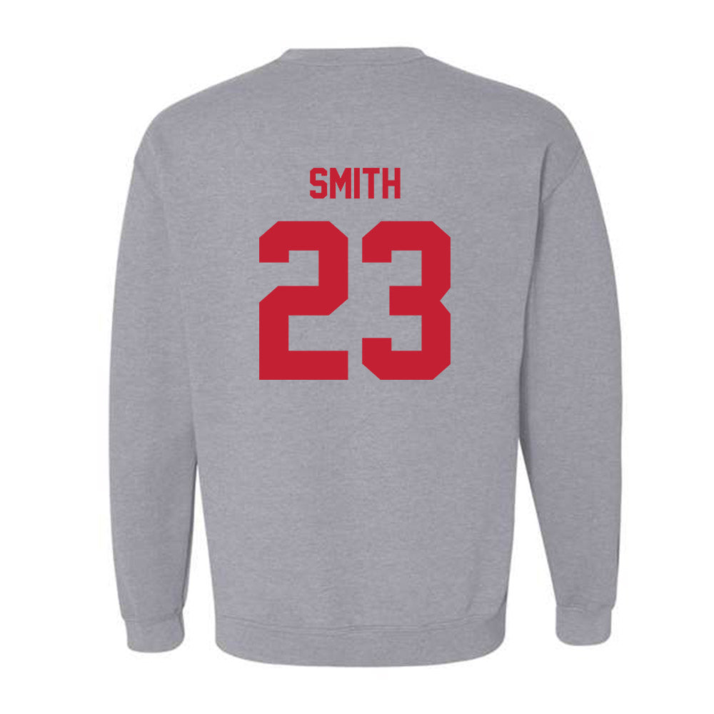 Wisconsin - NCAA Men's Soccer : Will Smith - Classic Shersey Crewneck Sweatshirt-1