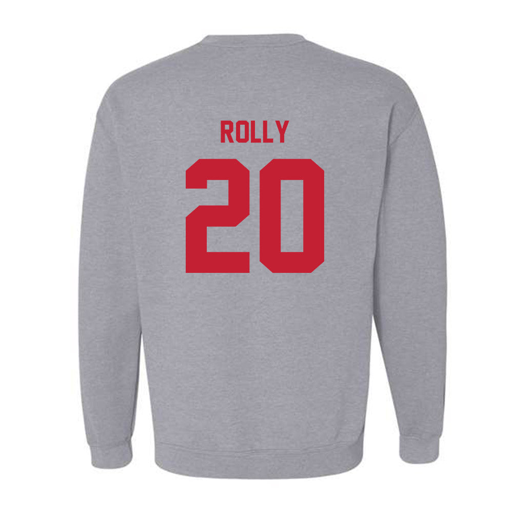 Wisconsin - NCAA Women's Soccer : Calypso Rolly - Classic Shersey Crewneck Sweatshirt-1