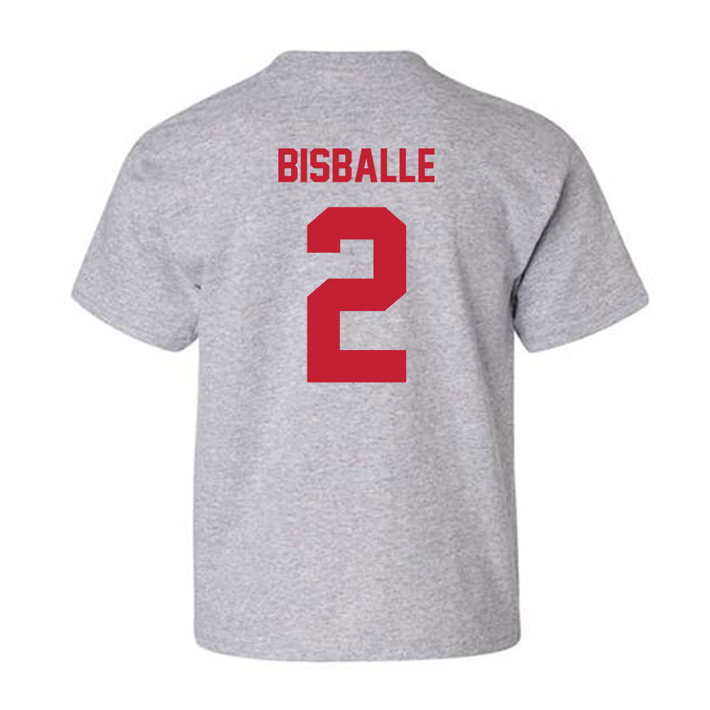 Wisconsin - NCAA Women's Basketball : Alie Bisballe - Classic Shersey Youth T-Shirt-1