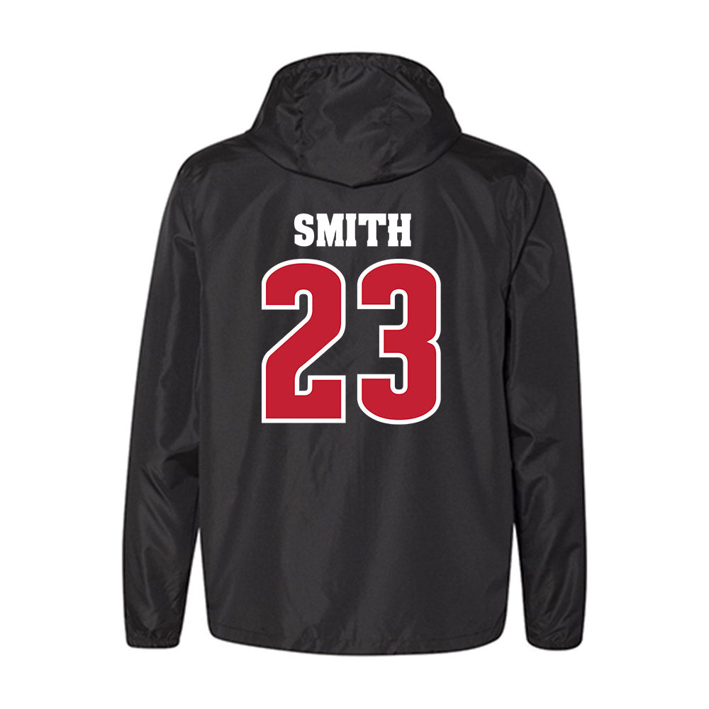 Wisconsin - NCAA Men's Soccer : Will Smith - Windbreaker-1