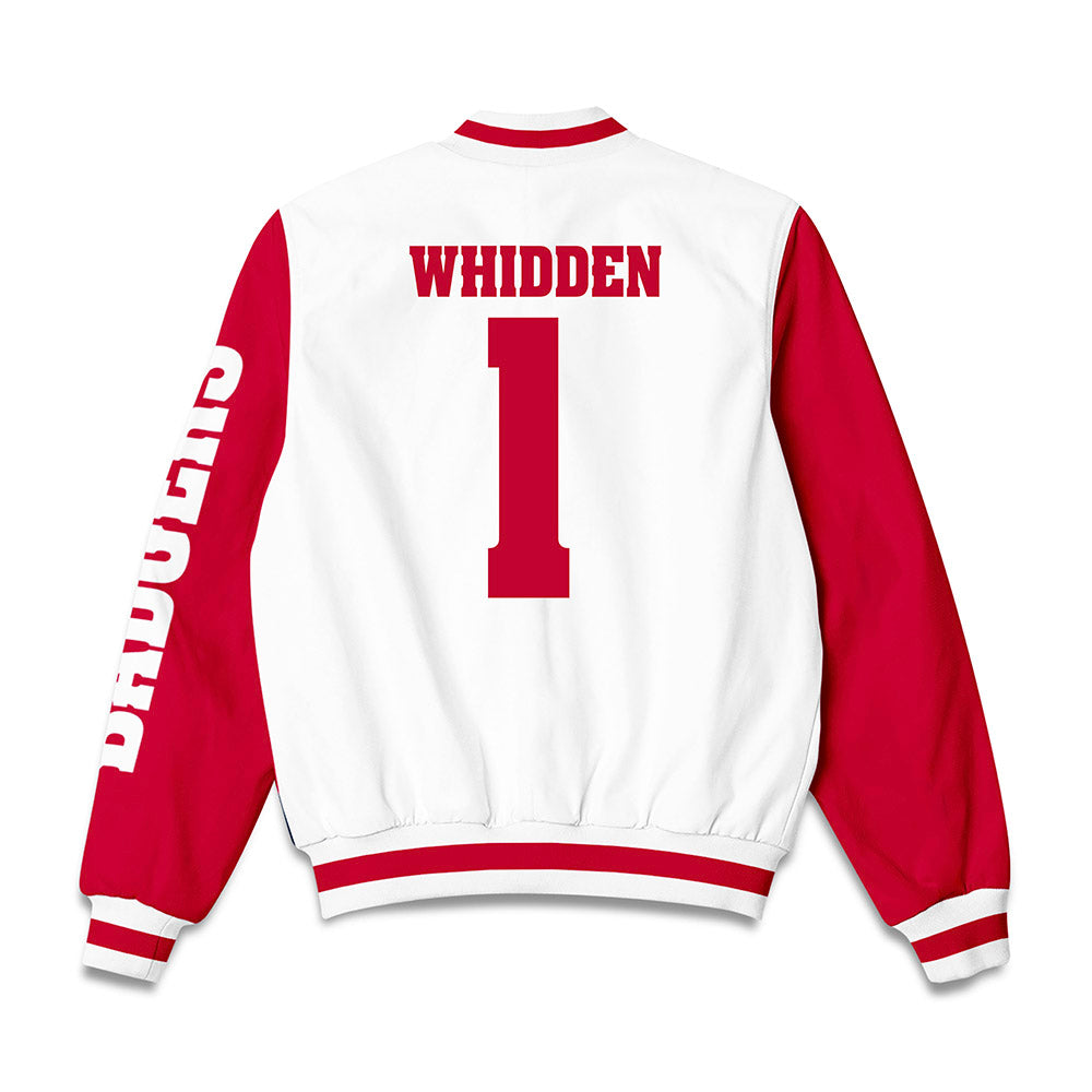 Wisconsin - NCAA Softball : Kaylie Whidden - Bomber Jacket-1