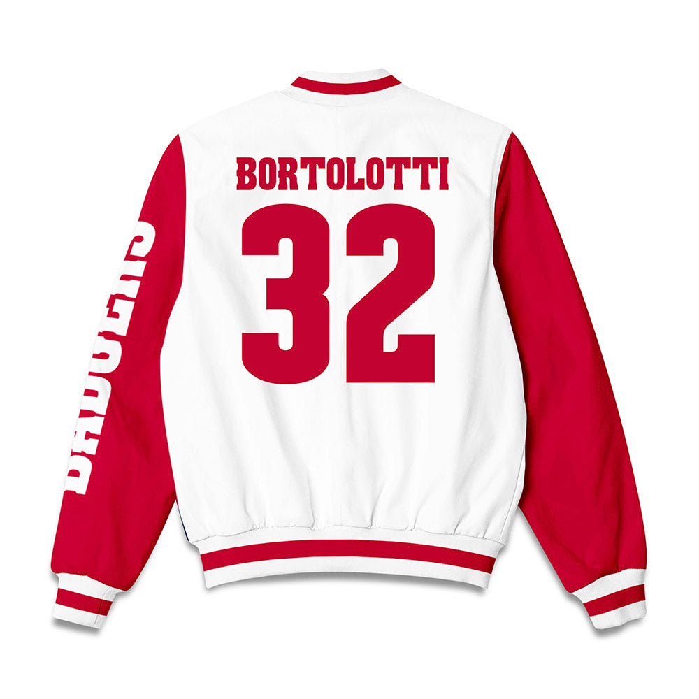 Wisconsin - NCAA Football : Harrison Bortolotti - Bomber Jacket-1