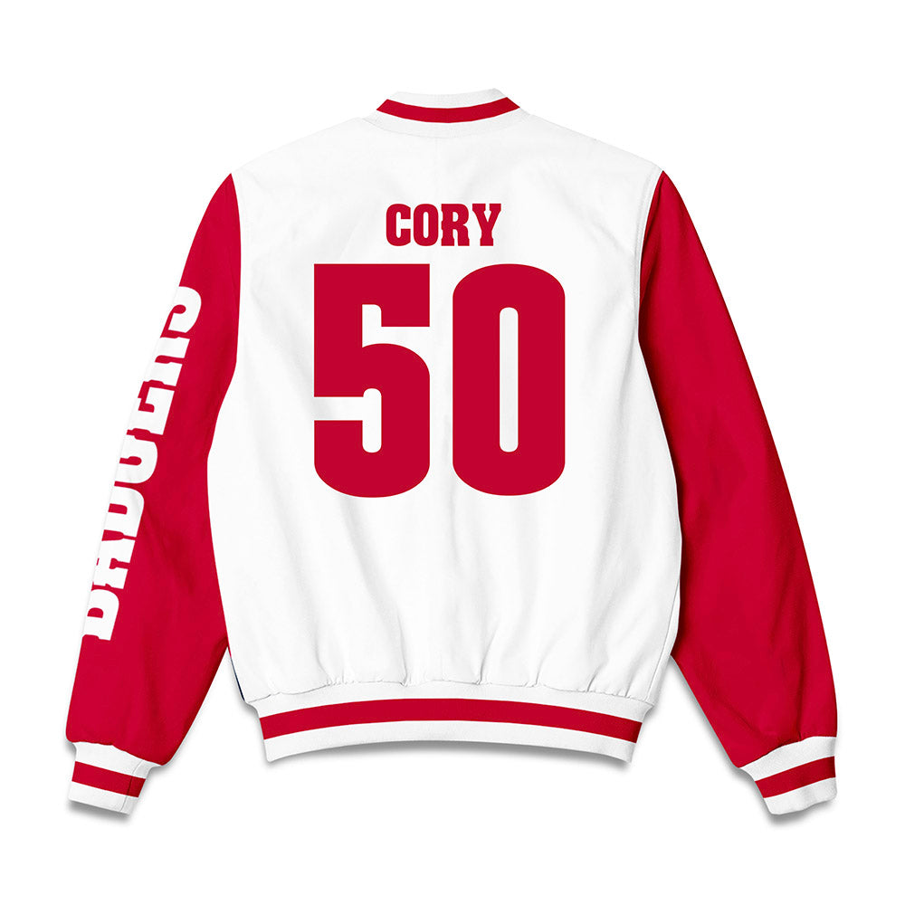 Wisconsin - NCAA Football : Ryan Cory - Bomber Jacket-1