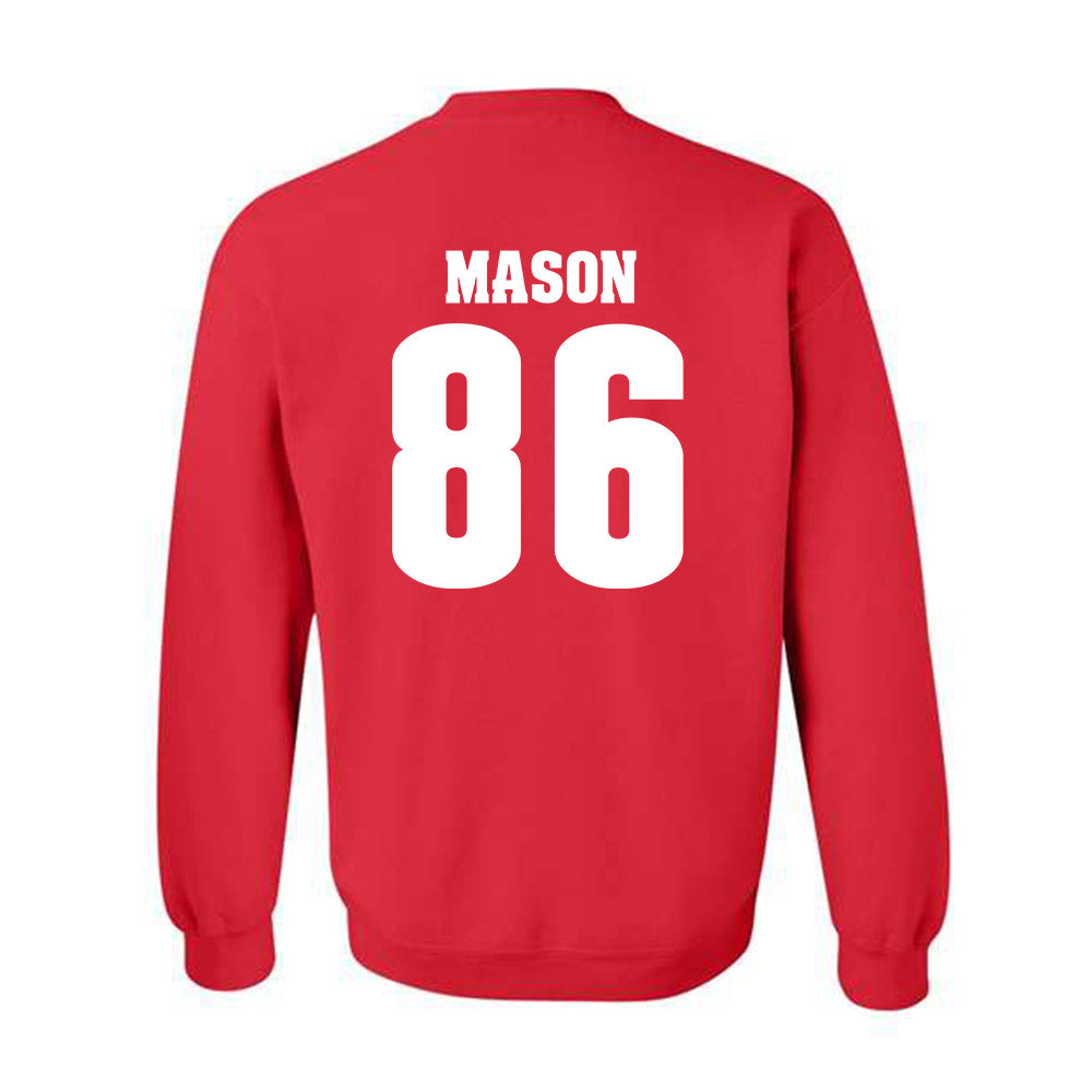Wisconsin - NCAA Football : Lance Mason - Classic Shersey Crewneck Sweatshirt-1