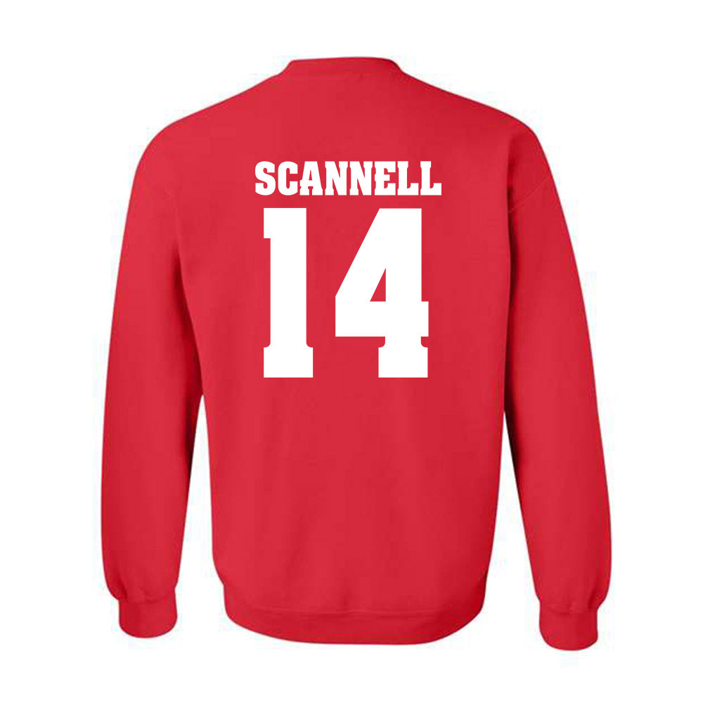 Wisconsin - NCAA Women's Ice Hockey : Maggie Scannell - Classic Shersey Crewneck Sweatshirt-1