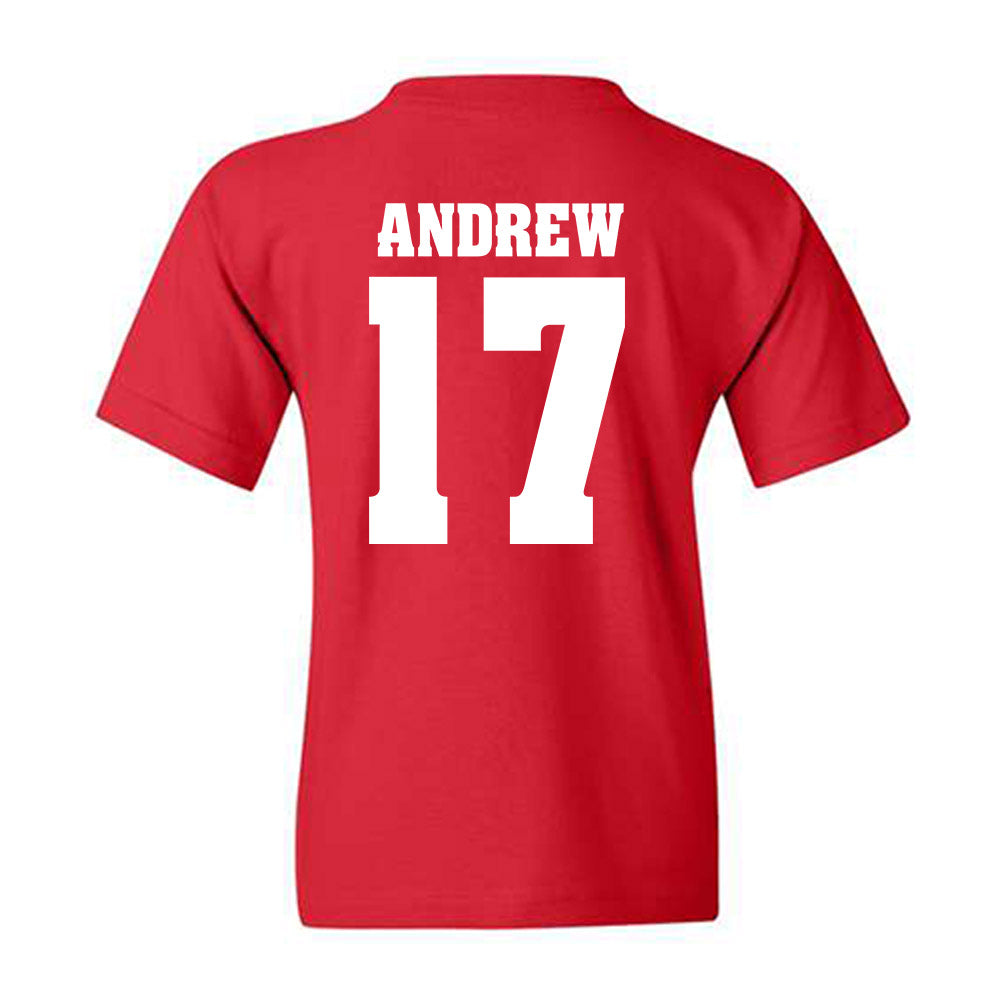 Wisconsin - NCAA Women's Volleyball : Alicia Andrew - Classic Shersey Youth T-Shirt-1