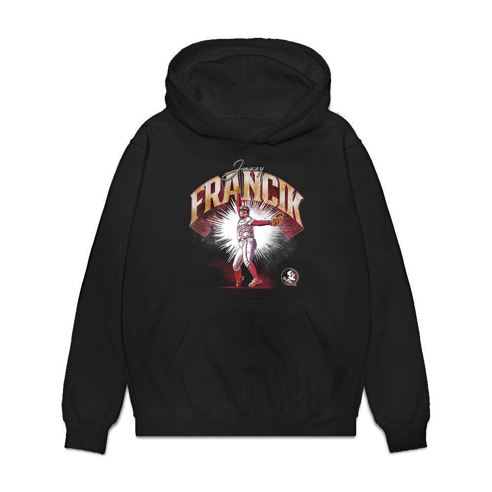 FSU - NCAA Softball : Jazzy Francik - Premium Hooded Sweatshirt-0