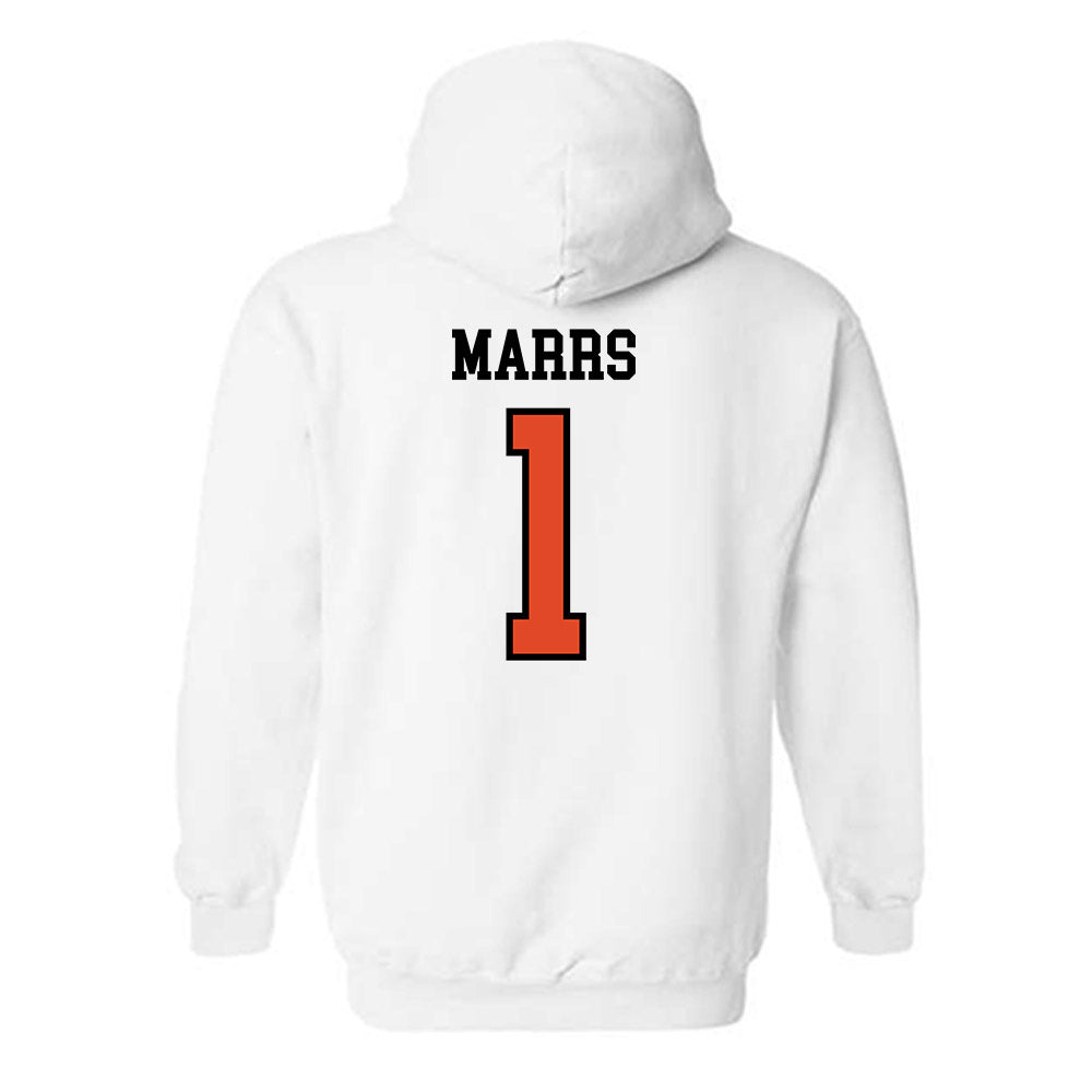 Oregon State - NCAA Women's Volleyball : Alana Marrs - Sports Shersey Hooded Sweatshirt-1