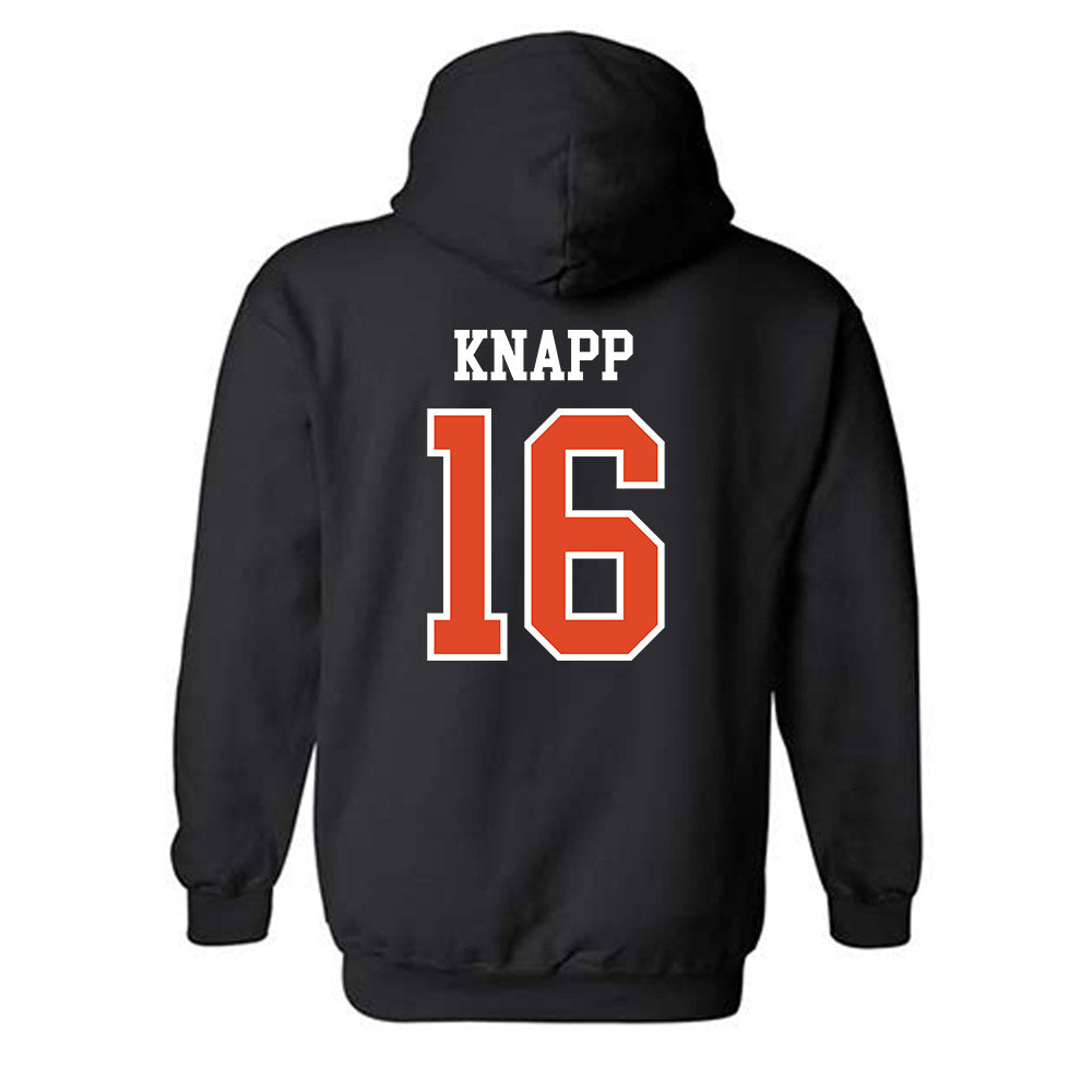 Oregon State - NCAA Football : Logan Knapp - Sports Shersey Hooded Sweatshirt-1