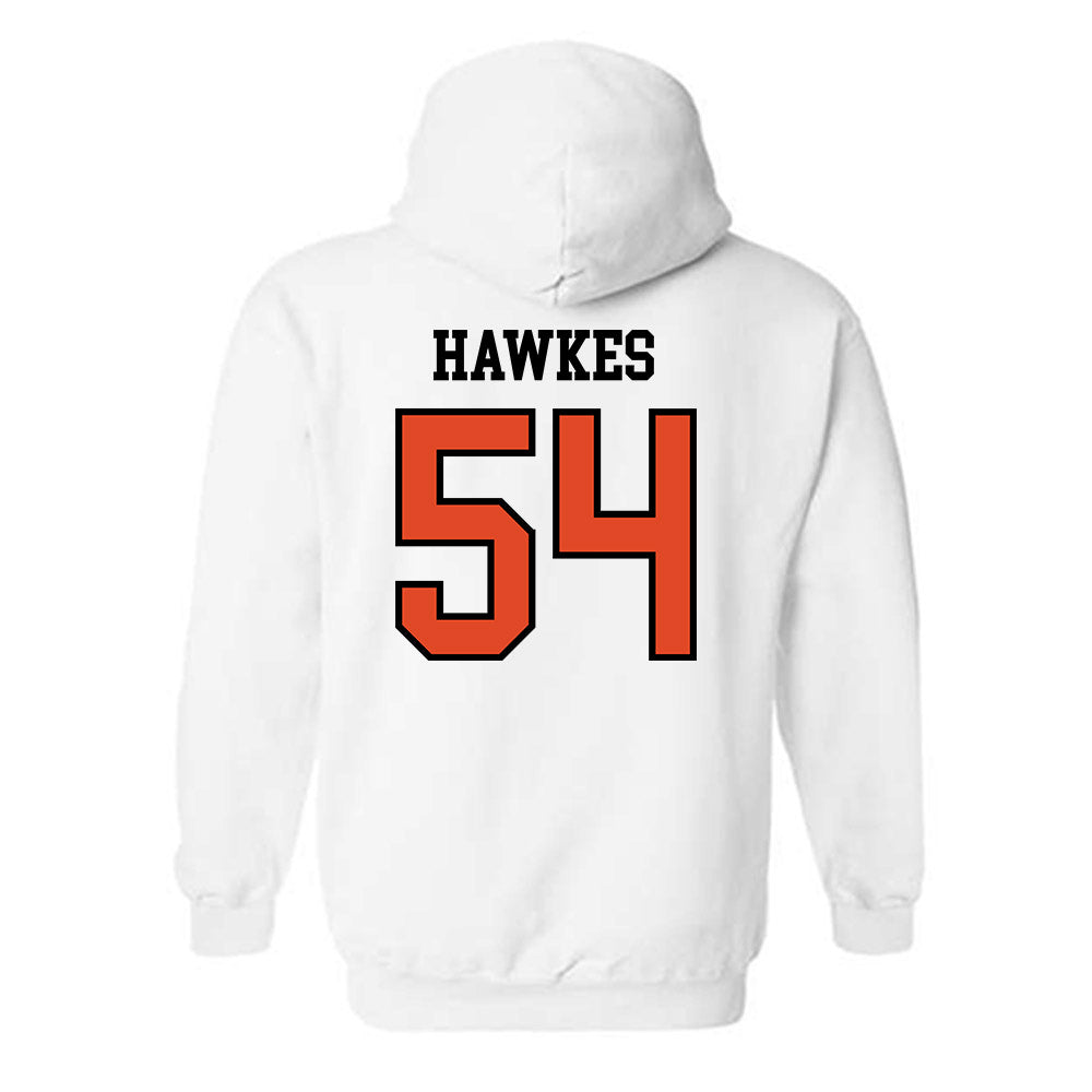 Oregon State - NCAA Football : Adam Hawkes - Sports Shersey Hooded Sweatshirt-1