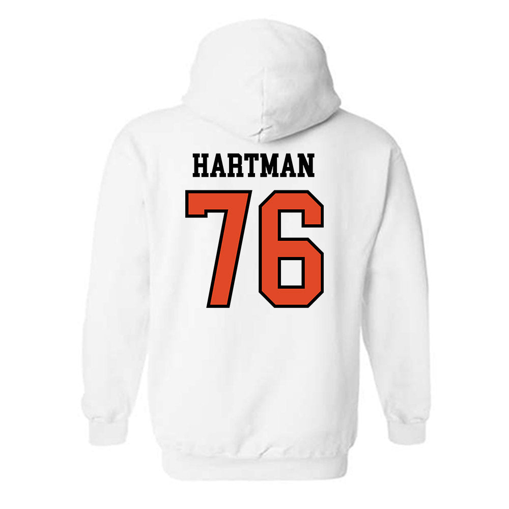 Oregon State - NCAA Football : Ben Hartman - Sports Shersey Hooded Sweatshirt-1