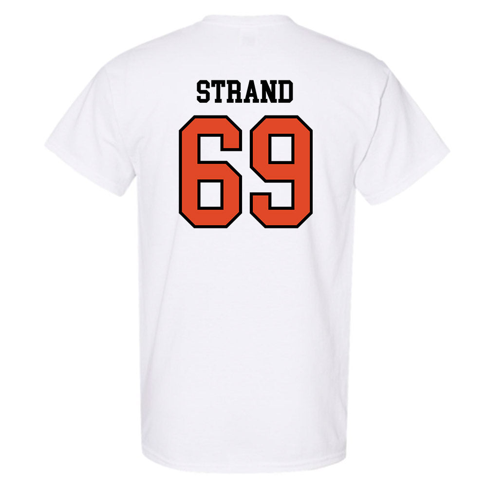 Oregon State - NCAA Football : Jacob Strand - Sports Shersey T-Shirt-1