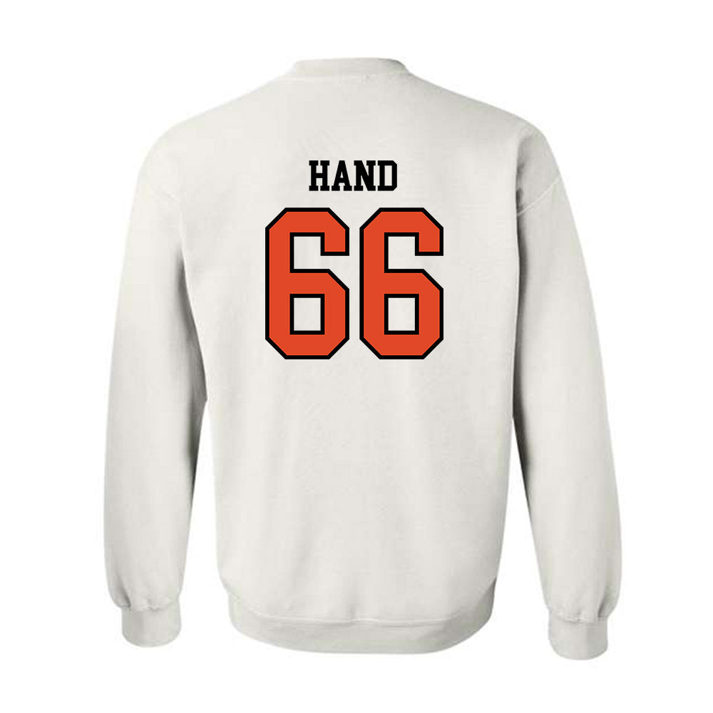 Oregon State - NCAA Football : JT Hand - Sports Shersey Crewneck Sweatshirt-1