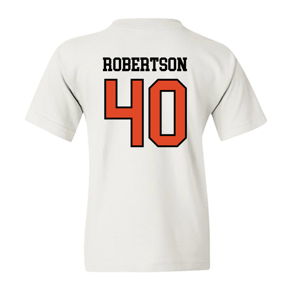 Oregon State - NCAA Football : Jackson Robertson - Sports Shersey Youth T-Shirt-1