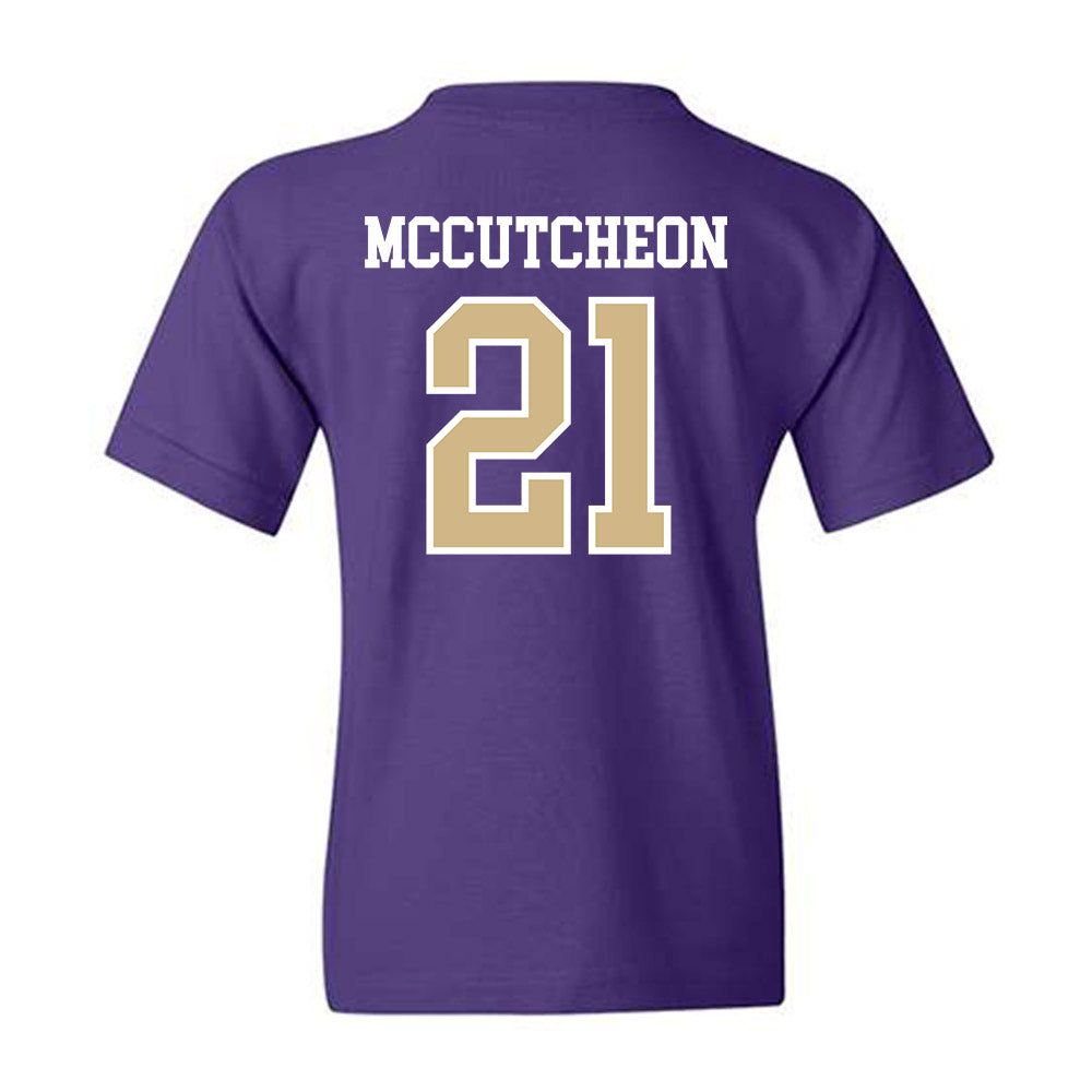 Washington - NCAA Football : Dyson McCutcheon - Sports Shersey Youth T-Shirt-1